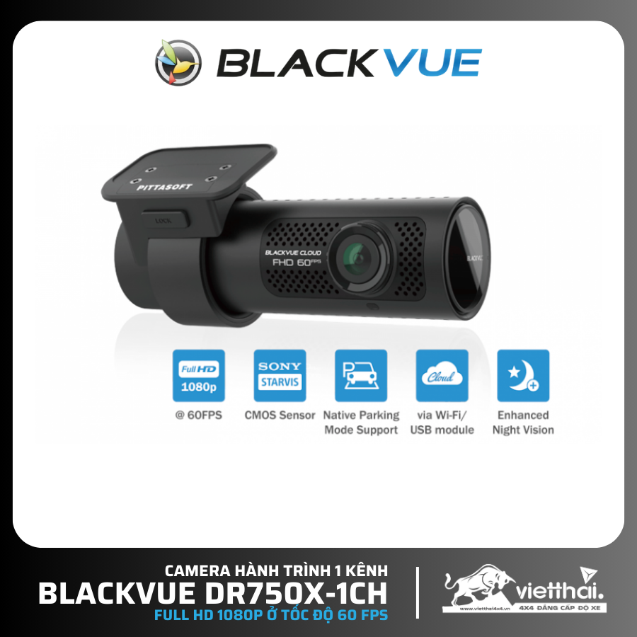 Camera hành trình 1 kênh Blackvue DR750X-1CH